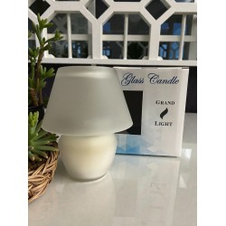 Lasikynttilä Valkoinen Lasikynttilä Valkoinen